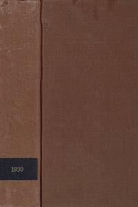 156174. Peroutka, Ferdinand (red.) – Přítomnost, Nezávislý týdeník, Ročník VII. (1930)