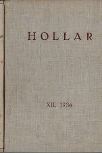 156378. Hollar : sborník grafické práce. Ročník XII. (1936)