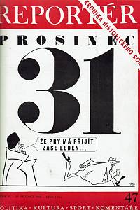 Reportér, Tydeník pro politiku, kulturu a sport, Ročník III., číslo 26-47 (1968) ; Reportérova ročenka 1968