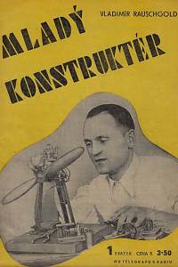 156880. Knihovnička Mladý konstruktér. Od telegrafu k radiu. Svazek 1 (1941)