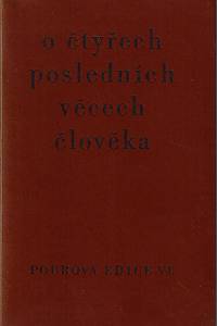 23178. Písně o čtyřech posledních věcech člověka