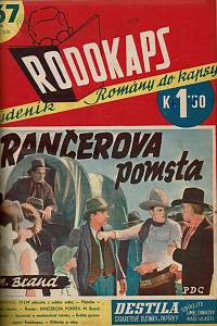 Rodokaps, Týdeník Romány do kapsy (konvolut 8 čísel 1937-1941)