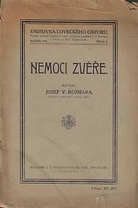 109568. Rozmara, Josef Václav – Nemoci zvěře