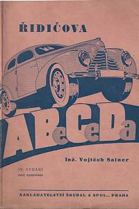 157078. Sainer, Vojtěch – Řidičova abeceda, Úvod do automobilismu