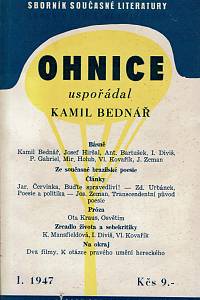 156551. Bednář, Kamil (usp.) – Ohnice, Sborník současné literatury I.