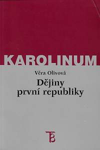 64626. Olivová, Věra – Dějiny první republiky