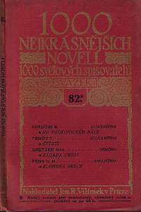 157795. 1000 nejkrásnějších novell 1000 světových spisovatelů. Svazek 82