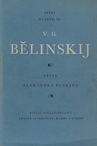 14428. Bělinskij, Vissaron Grigorjevič – Spisy Alexandra Puškina