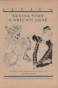 157910. Bass, Eduard [= Schmidt, Eduard] – Krásná píseň o obecním domě