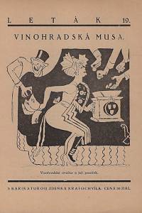 157913. Bass, Eduard [= Schmidt, Eduard] – Vinohradská musa