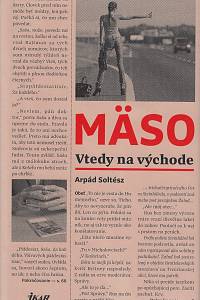 158514. Soltész, Arpád – Mäso - Vtedy na východe