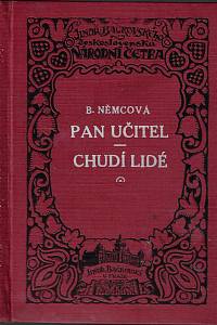 157957. Němcová, Božena – Pan učitel ; Chudí lidé