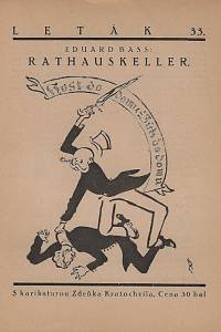 158542. Bass, Eduard [= Schmidt, Eduard] – Rathauskeller