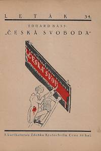 158543. Bass, Eduard [= Schmidt, Eduard] – Česká svoboda