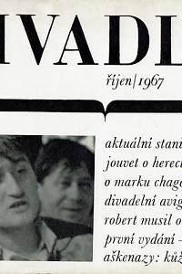 157406.  Divadlo, Ročník XVIII., číslo 8 (říjen 1967)