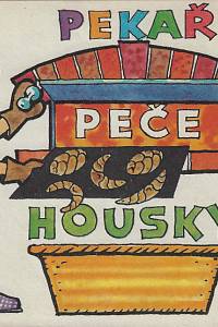 158687. Jedlička, Vladislav – Pekař peče housky