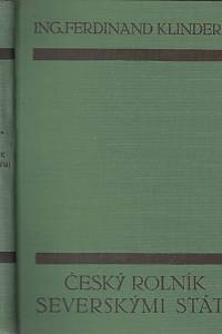 56582. Klindera, Ferdinand – Český rolník severskými státy