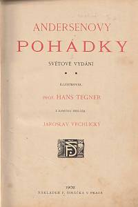 Andersen, Hans Christian – Andersenovy pohádky 1-2