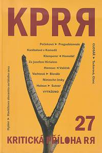 159050. Kritická Příloha Revolver Revue 27 (2003)