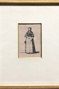 213580. Hollar, Václav – Theatrum Mulierum. Mulier Generosa Anglica : English Gentel:woman