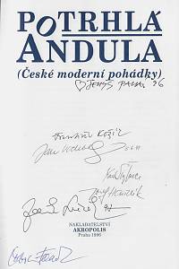 Potrhlá Andula : (české moderní pohádky) (podpis)