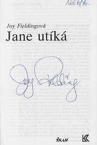 Fieldingová, Joy – Jane utíká (podpis)