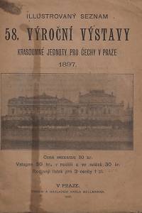 159719. Krasoumná jednota – Illustrovaný seznam 58. výroční výstavy Krasoumné jednoty pro Čechy v Praze 1897