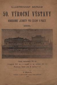 159720. Krasoumná jednota – Illustrovaný seznam 59. výroční výstavy Krasoumné jednoty pro Čechy v Praze 1898