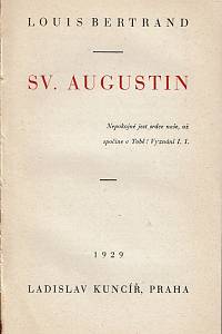 Bertrand, Louis – Svatý Augustin