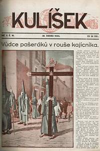 160029. Kulíšek, List mládeže, Ročník X. (1934 - chybí číslo 45) ; Ročník XI. (1936 - komplet) ; Ročník XIII. (1938 - čísla 2-9 a 30)