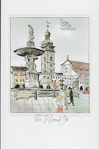 213703. Beneš, Karel – Ex libris Terezka Rubášová