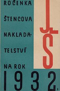 159970. Ročenka Štencova nakladatelství na rok 1932