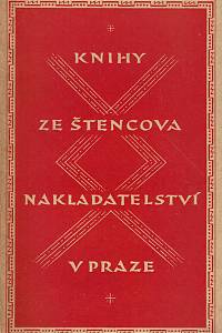 159971. Knihy ze Štencova nakladatelství v Praze