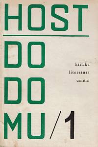 156141. Host do domu, Kritika, literatura, umění, Ročník XI., číslo 1 (1964)