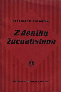 160053. Peroutka, Ferdinand – Z deníku žurnalistova