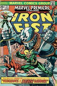 160734. Stan Lee Presents: Iron Fist, the Living Weapon!, Vol. 1, No. 21 (March 1975)  - Daughters of the Death Goddess