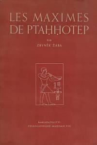 160103. Žába, Zbyněk – Les maximes de Ptahhotep