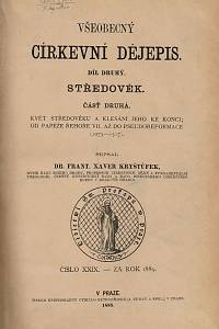 Kryštůfek, František Xaver – Všeobecný církevní dějepis