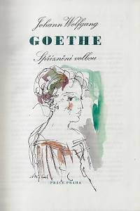 22863. Goethe, Johann Wolfgang von – Spříznění volbou / Johann Wolfgang Goethe ; ilustroval Rastislav Michal (podpis)