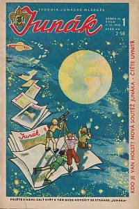 19752. Junák, Týdeník junácké mládeže, Ročník 29, č. 1- 47 (chybí číslo 18)