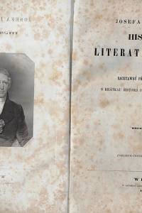 Jungmann, Josef / Váchal, Josef – Josefa Jungmanna Historie literatury české aneb: Soustawný přehled spisů českých s krátkau historií národu, oswícení a jazyka