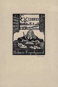 213964. Florian, Michael – Exlibris Helmer Fogedgaard