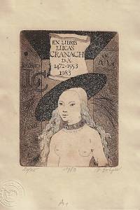 214003. Doležel, Vladimír – Ex libris Lucas Cranach D.Ä. 1472-1553-1983