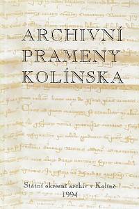 159503. Archivní prameny Kolínska 1994