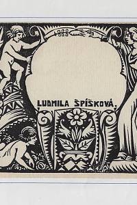 207023. Němec, Karel – [Ex libris] Ludmila Špíšková