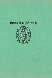 159584. Menhart, Oldřich – Česká unciála v soudobém typografickém písmařství