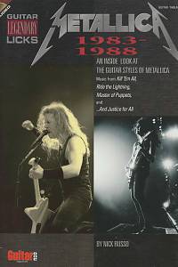 160944. Russo, Nick – Metallica Legendary Licks Guitar 1983-1988