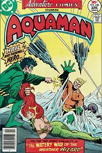 160381. Adventure Comics starring: Aquaman, Vol. 43, No. 450 (Mar.-Apr. 1977) - The Watery War of the Weather Wizard