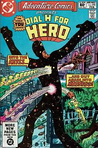 160410. Hoffman, David / English, Lester – Adventure Comics presents: Dial H for Hero, Vol. 48, No. 490 (February 1982) - Into the Abyss