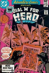 160411. Adventure Comics presents: Dial H for Hero, Vol. 47, No. 488 (December 1981) - J -- as in Jinx and Jeopardy